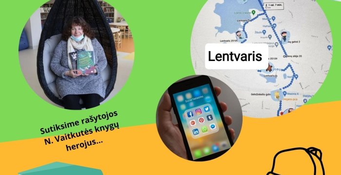 Papildytos realybės orientacinis žaidimas Lentvaryje