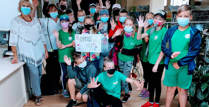 Rūdiškių bibliotekoje – edukacinis užsiėmimas „Pasiruošk Žolinėms“