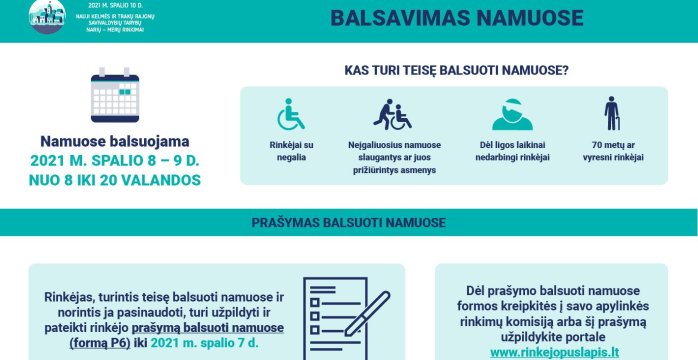 Trakų rajono savivaldybės mero rinkimuose prasideda balsavimas namuose