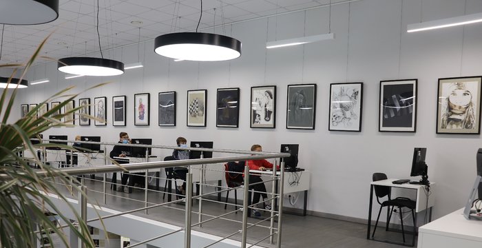 Studentų piešinių paroda „Vakar, šiandien, rytoj...“