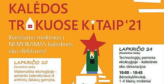 Pradėkime ruoštis šv. Kalėdoms tvariai ir iš anksto!