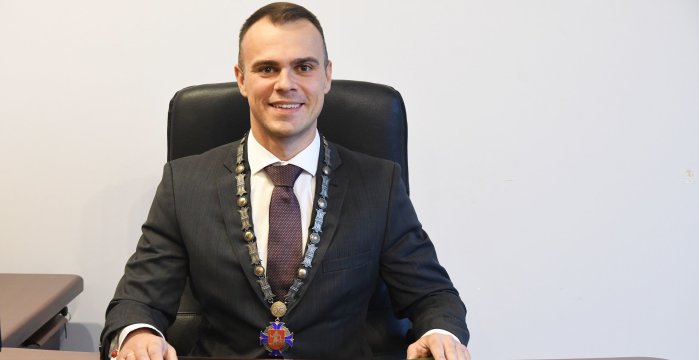 Prisiekė Trakų rajono savivaldybės meras Andrius Šatevičius