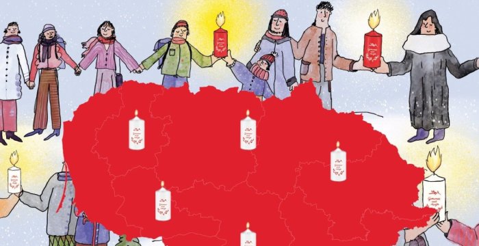 Tautiečiai visame pasaulyje kviečiami virtualiai uždegti žvakelę – ištiesti pagalbos ranką...