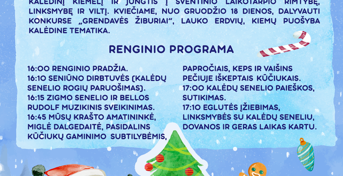 Skambančios Kalėdos Grendavėje