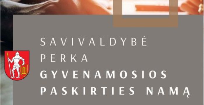 Savivaldybė perka gyvenamosios paskirties namą