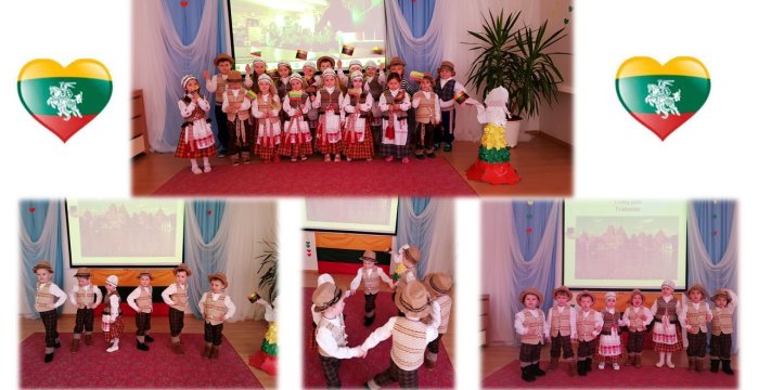 Lietuvos gimtadienio šventė Senųjų Trakų vaikų lopšelyje-darželyje