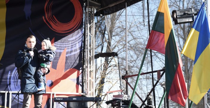 Trakai palaiko žūtbūtinę Ukrainos laisvės kovą