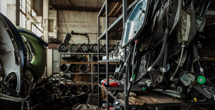 Ar visos automobilių dalys yra pakartotinai naudojamos ir perdirbamos?