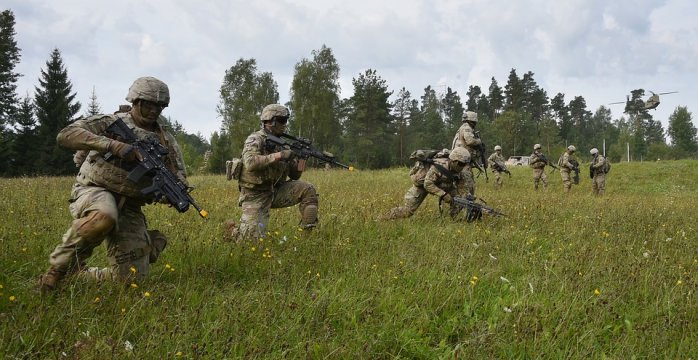 Karių savanorių pratybos Trakų, Onuškio ir Rūdiškių seniūnijose