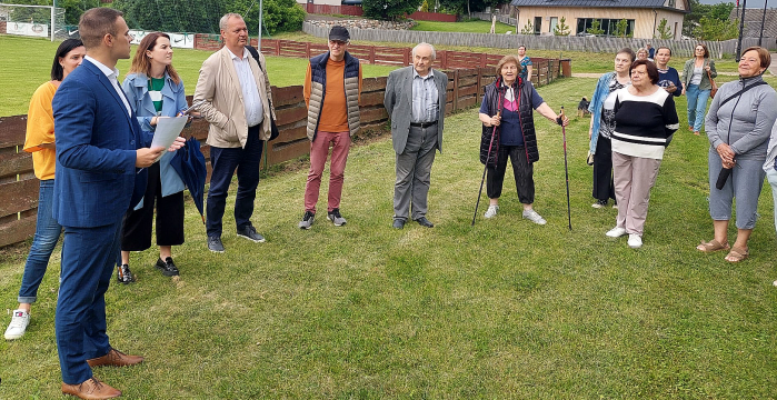Aptarta kuriama Trakų miesto parko vizija
