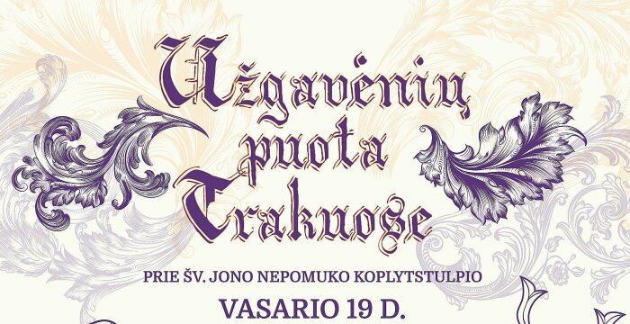 Užgavėnių puota Trakuose!