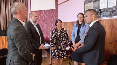 Trakuose lankėsi švietimo, mokslo ir sporto ministras