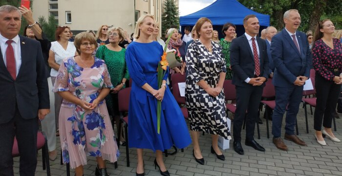 60-ta Rugsėjo 1-oji Lentvario Motiejaus Šimelionio gimnazijoje