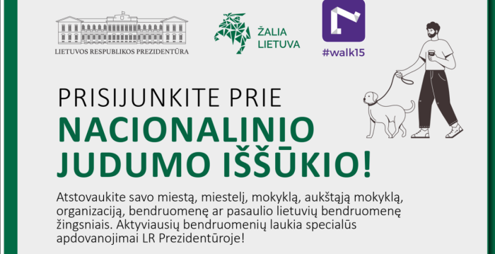 Nacionalinis judumo iššūkis sugrįžta!