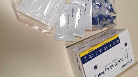 Trakų visuomenės sveikatos biuras ugdymo įstaigoms dalins COVID-19 savikontrolės testus