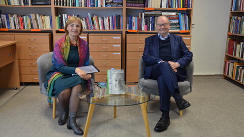 Trakų viešojoje bibliotekoje pristatyta Česlovo Juršėno atsiminimų knyga