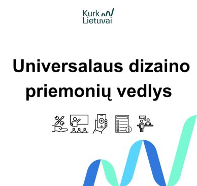 Universalaus dizaino priemonių vedlys