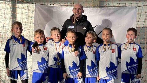 Iš „Kids cup“ turnyro – su nugalėtojų taure