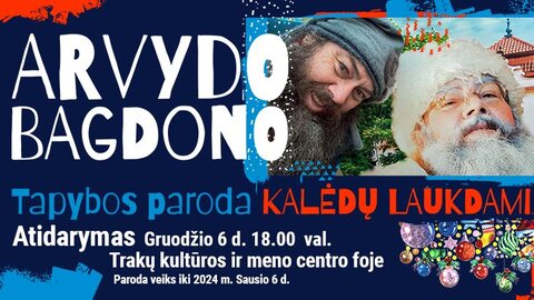 Trakuose kviečia Arvydo Bagdono tapybos paroda