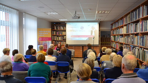 „Sidabrinės linijos“ popietė Trakų viešojoje bibliotekoje