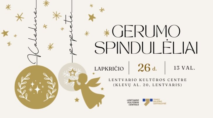 Lentvario seniūnijos naujienos