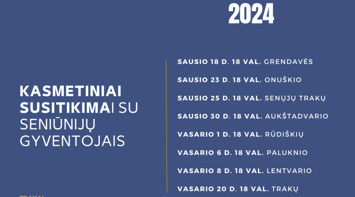 Rūdiškių seniūnijos naujienos