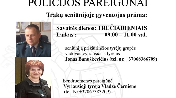 Trakų seniūnijos naujienos