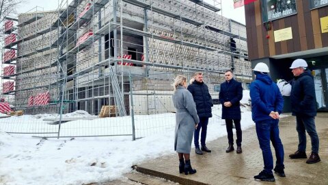 Universali sporto salė Trakuose – jau greitai