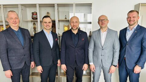 Aptarta nauja projektinė veikla su  miestu partneriu Gižycku