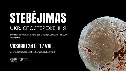 Kviečiame dalyvauti solidarumo su Ukraina vakare