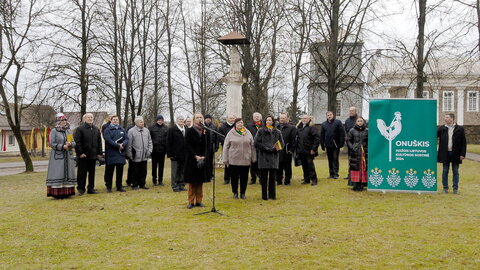 Vasario 16-oji mažojoje Lietuvos kultūros sostinėje Onuškyje