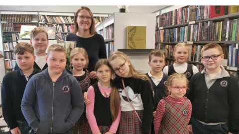 Onuškio bibliotekoje vyko renginys „Jie žadino tautą“