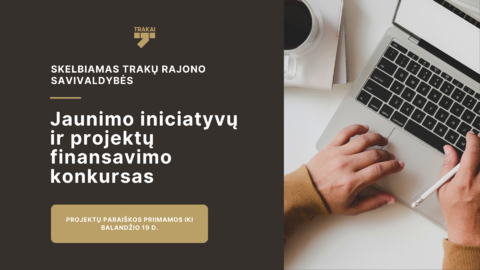 Skelbiamas jaunimo iniciatyvų ir projektų finansavimo konkursas