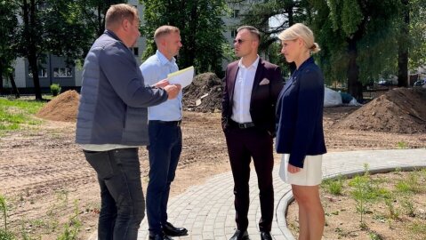 Susitikta su Lentvaryje vykdomų projektų rangovais