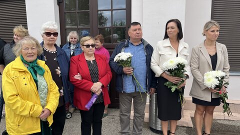Rūdiškėse paminėta Gedulo ir vilties diena
