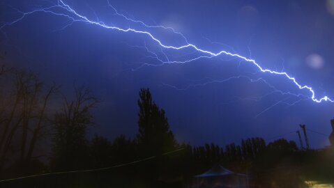 Audros padariniai Trakų rajone