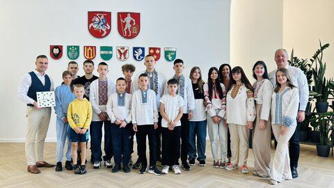 Savivaldybėje – vaikai iš Ivano Frankivsko