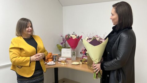 Padėkota ilgametei Užimtumo tarnybos Trakų skyriaus vedėjai