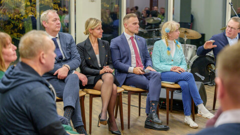 Savivaldybės vadovai susitiko su rajono ūkininkais