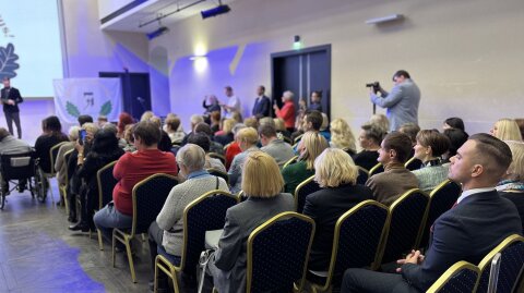  Meras dalyvavo „Vilties“ bendrijos konferencijoje