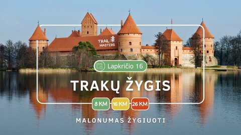 Lapkričio 16 d. Trakuose ir apylinkėse vyks pėsčiųjų žygis
