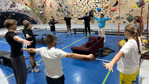 Jaunimas išbandė įspūdį paliekančias sporto šakas