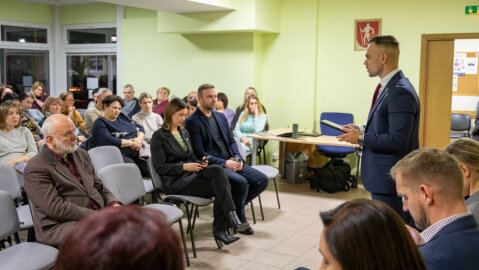 Įvyko susitikimas su Paluknio seniūnijos gyventojais