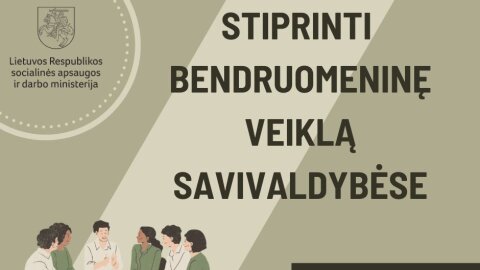Bendruomeninės organizacijos dar gali teikti paraiškas projektams