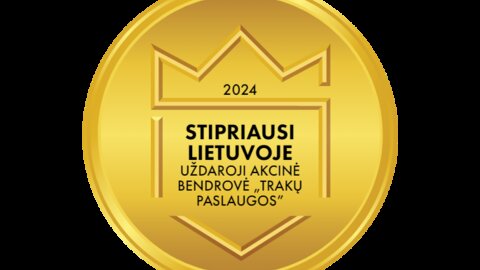UAB „Trakų paslaugos“ – tarp stipriausiųjų Lietuvoje