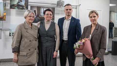 Trakų kultūros ir meno centre – Ukrainai skirta paroda