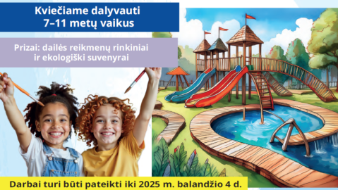 Kviečiame dalyvauti Pasaulinei vandens dienai skirtame dailės darbų konkurse