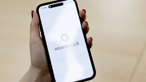 Nuo šiol „E. sveikata“ pacientams – ir mobiliojoje programėlėje