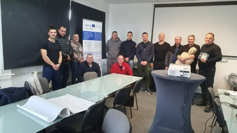 Prasidėjo jungtiniai Lietuvos ir Lenkijos ugniagesių gelbėtojų mokymai