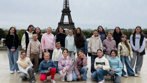 Saulės šokių studijos šokėjos – festivalyje Prancūzijoje